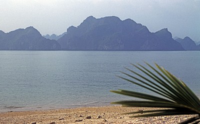 Blick von Monkey Island - Halong Bay