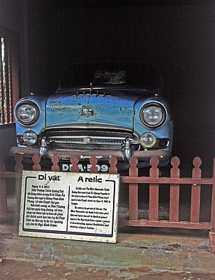 Thien Mu-Pagode: Das Auto des Mönches Thich Quang Duc, der sich 1963 selbst verbrannte - Hue