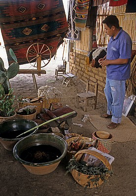 Weberei (Färberei) - Valle de Tlacolula
