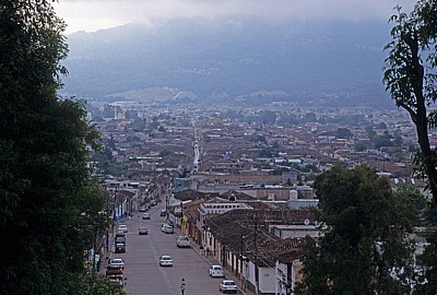 Blick von der Iglesia de Guadalupe auf die Stadt - San Cristóbal de las Casas