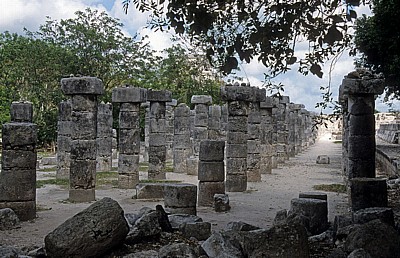 Grupo de las Mil Columnas (Halle der Tausend Säulen) - Chichén Itzá