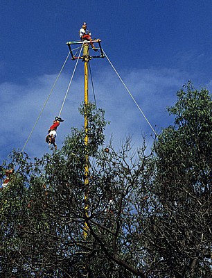 Chapultepec: Voladores - Mexiko-Stadt