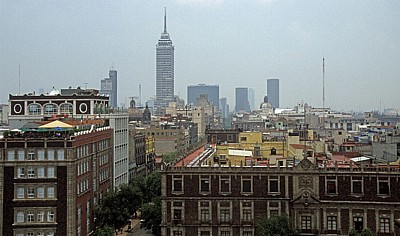 Blick von der Catedral Metropolitana (Kathedrale) - Mexiko-Stadt