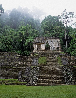 Templo de la Calavera (Totenkopf-Tempel) - Palenque