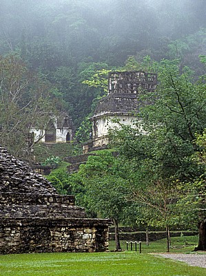 Plaza de la Cruz (Kreuzgruppe) - Palenque