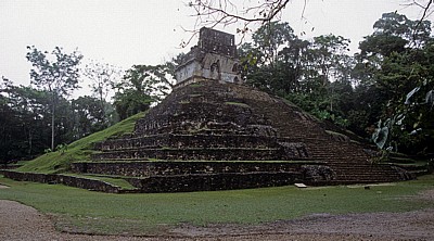 Templo de la Cruz (Tempel des Kreuzes) - Palenque