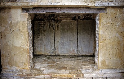 Plaza de la Cruz (Kreuzgruppe): Relieftafel - Palenque