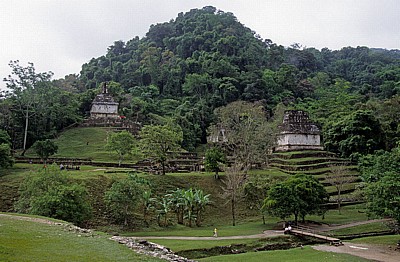 Plaza de la Cruz (Kreuzgruppe) - Palenque