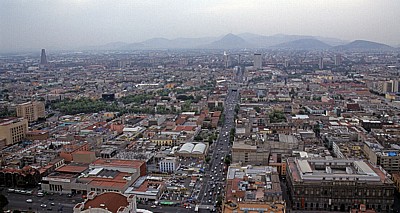 Blick vom Torre Latinoamericana - Mexiko-Stadt