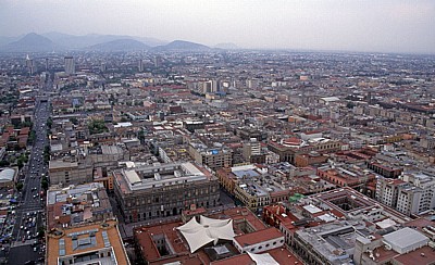 Blick vom Torre Latinoamericana - Mexiko-Stadt