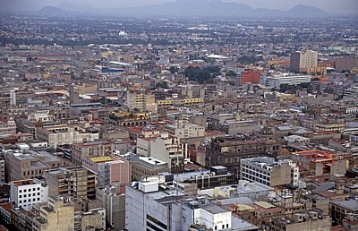Blick vom Torre Latinoamericana - Mexiko-Stadt