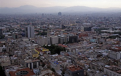 Blick vom Torre Latinoamericana - Mexiko-Stadt