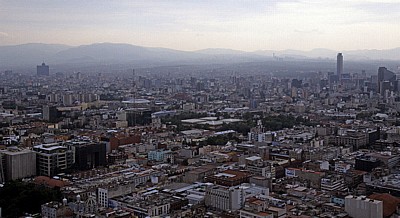 Blick vom Torre Latinoamericana - Mexiko-Stadt