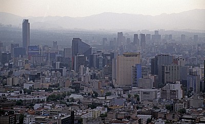 Blick vom Torre Latinoamericana - Mexiko-Stadt
