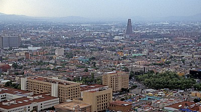 Blick vom Torre Latinoamericana - Mexiko-Stadt