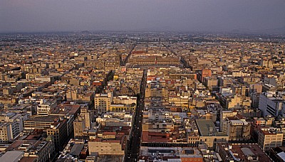 Blick vom Torre Latinoamericana - Mexiko-Stadt