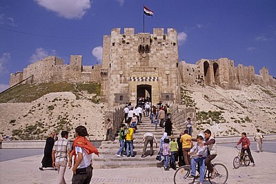 Zitadelle: Unterer Torturm - Aleppo