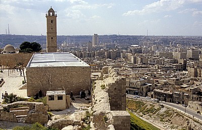 Blick von der Zitadelle auf die Stadt - Aleppo
