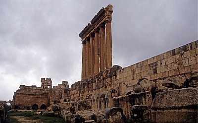 Tempel des Jupiter Heliopolitanus - Baalbek