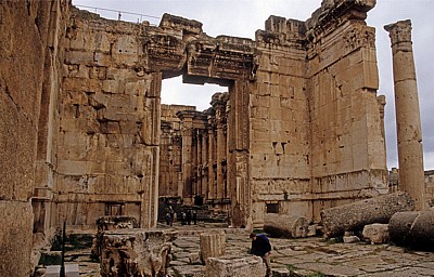 Tempel des Bacchus - Baalbek