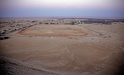Blick von der Qalaat Ibn Maan (Burg) auf Tadmor - Palmyra