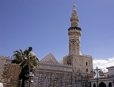 Omayyaden-Moschee: Madhanat al-Gharbiya (Westminarett) - Damaskus
