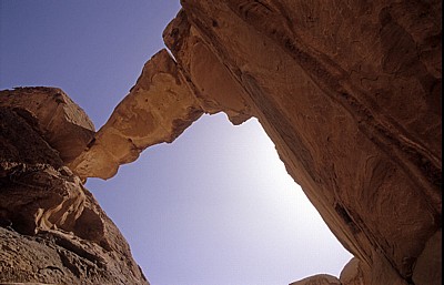 Burdah-Felsbrücke - Wadi Rum
