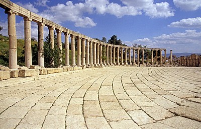 Gerasa: Ovales Forum - Jerash