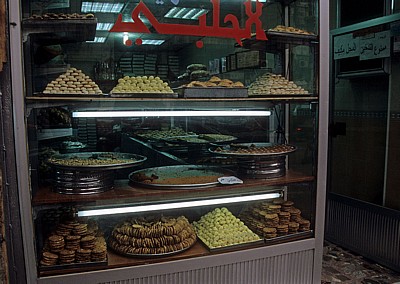Schaufenster einer Pâtisserie - Amman