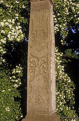 Schloßpark Pillnitz: Säule - Dresden