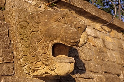 Schloßpark Pillnitz: Wasserspeier - Dresden