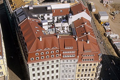 Innere Altstadt: Blick von der Kuppel der Frauenkirche - Dresden