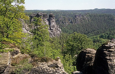 Bastei: Felsformationen - Sächsische Schweiz
