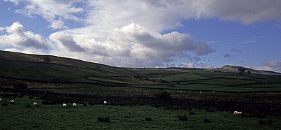 Typische Landschaft der Dales - Yorkshire Dales