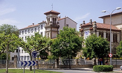 Jakobsweg (Navarrischer Weg): Calle Mayor - Burlada