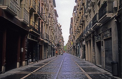 Morgenstimmung in der Innenstadt - Pamplona