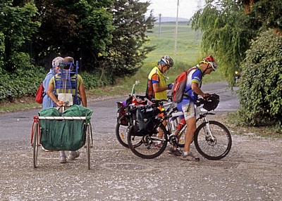 Jakobsweg (Navarrischer Weg): Fuß- und Radpilger  - Navarra
