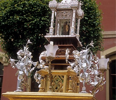 Fest “Virgen del Puy“: Monstranz - Estella