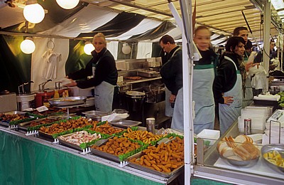 Markt: Fischstand - Enschede