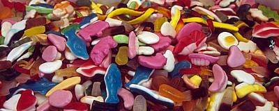 Markt: Gummibärchen - Enschede