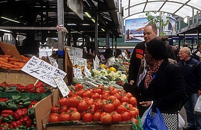 Markets: Gemüsestand - Birmingham