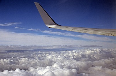 Flug Frankfurt-Hahn – Porto: Wolkenformationen - Europa