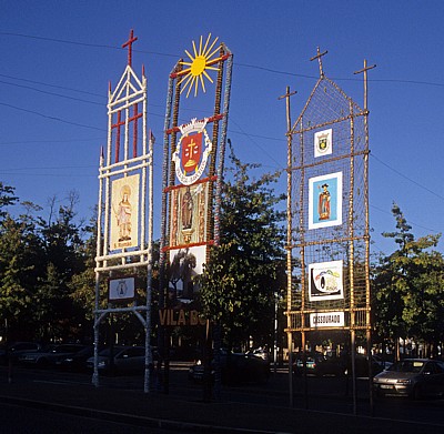 Campo da Republica: Dekorationen - Barcelos