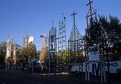 Campo da Republica: Dekorationen - Barcelos