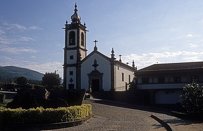 Jakobsweg (Caminho Português): Kirche - Vitorino dos Piães