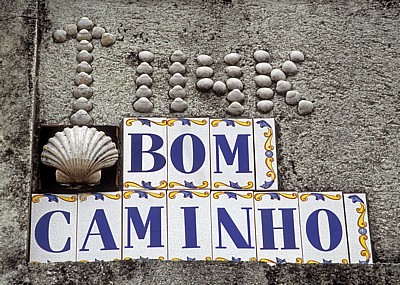 Azulejo: “Bom Caminho“ - Tui