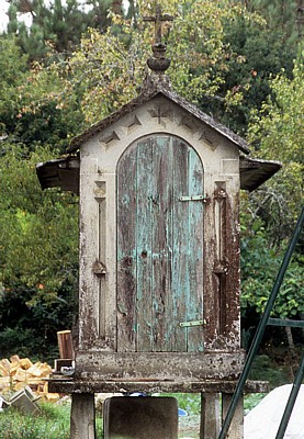 Jakobsweg (Caminho Português): Hórreo (Getreidespeicher) - Barreiras