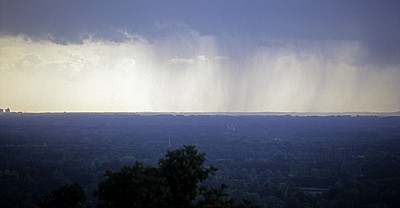 Gewitterfront über dem Teutoburger Wald - Tecklenburg