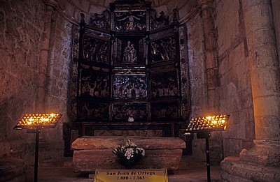 Iglesia de San Nicolás: Grabmal San Juans - San Juan de Ortega