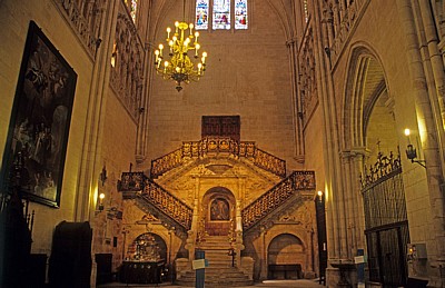 Catedral de Burgos (Kathedrale): Escalera Dorada (Goldene Treppe) - Burgos